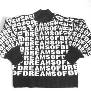 Black & white sweater